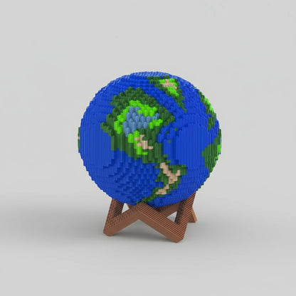 Wereldbol | Bouwsteentjes