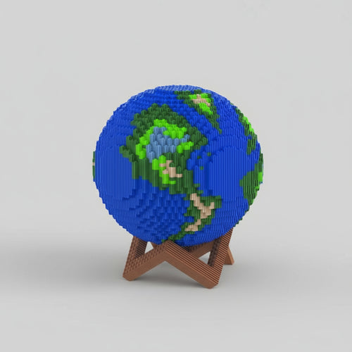 Wereldbol | Bouwsteentjes