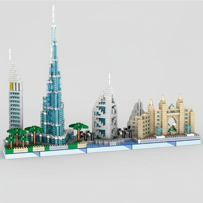 Dubai gebouwen | Bouwsteentjes