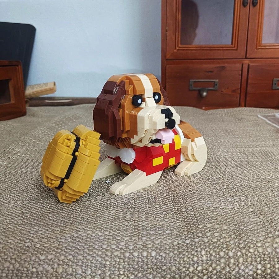 Basset Hond Bouwblokjes