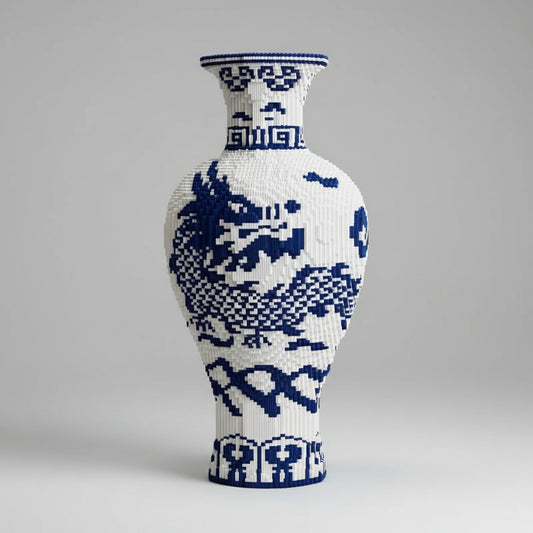 MEGA Vaas | Bouwsteentjes