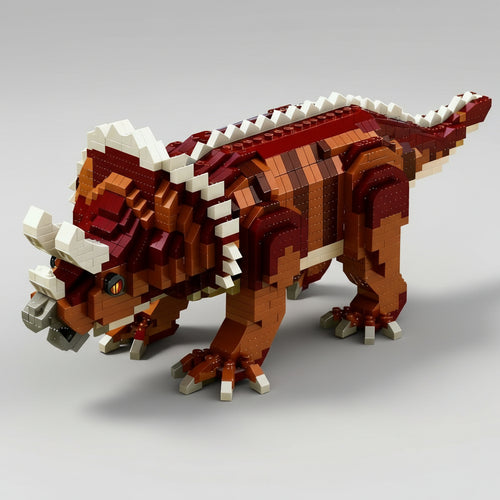 Triceratops | Bouwsteentjes