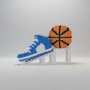 Basketbal schoen & bal | Bouwsteentjes