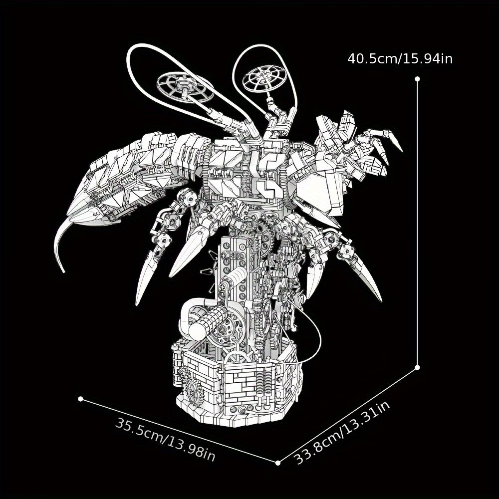 MEGA Bewegende Bij | Bouwsteentjes