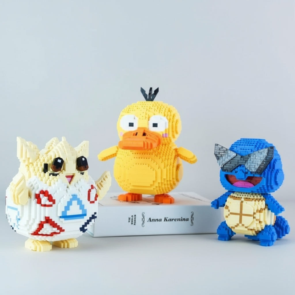 Blauw Schildpadje Bouwblokjes