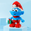 Afbeelding in Gallery-weergave laden, Blauwe Poppetjes Poppetje | Kerst Bouwblokjes
