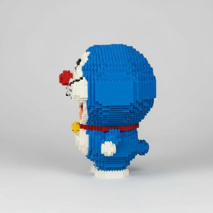 Blauwe Robotkat | Bouwsteentjes