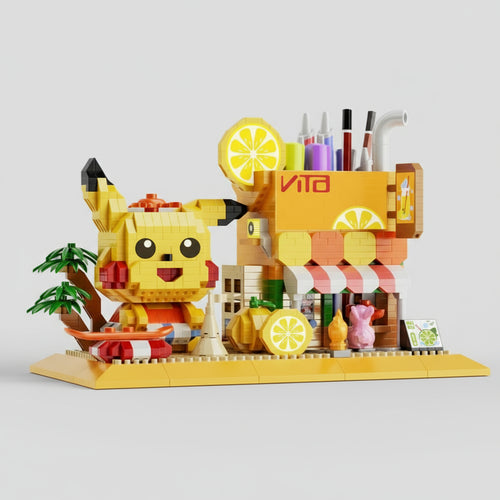 Bliksembeest Pennenbakje Bouwblokjes