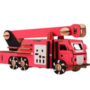 Brandweerwagen  | Houten Bouwpakketten