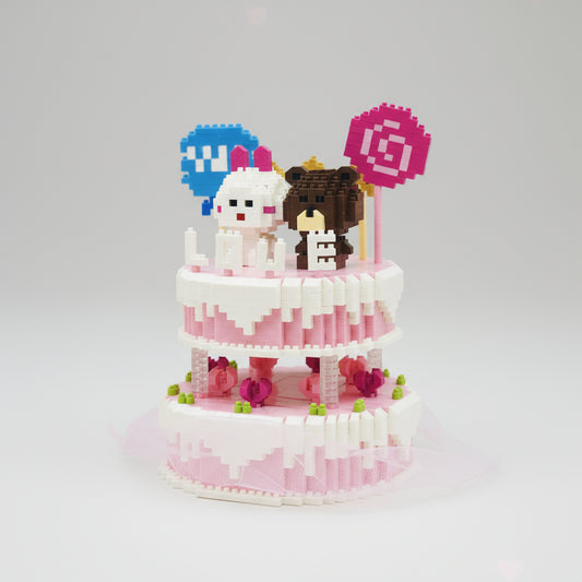 Bruiloft Taart Bouwblokjes