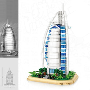 Burj Al Arab Hotel Bouwblokjes