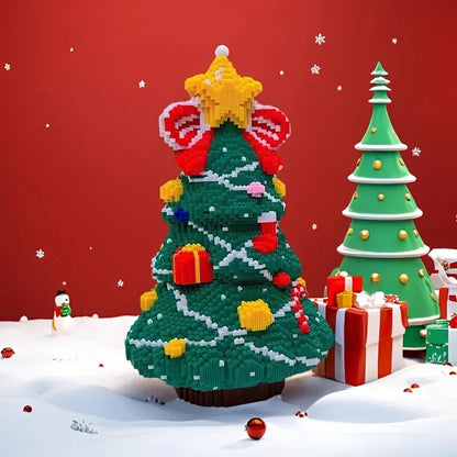 Mega kerstboom | Bouwsteentjes