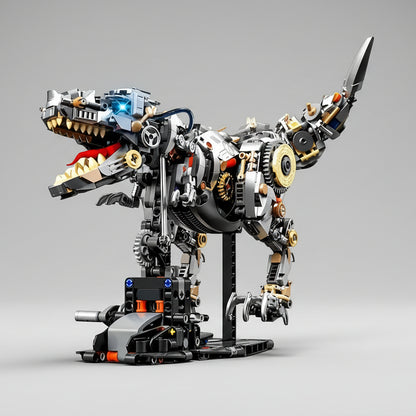 Bewegende Dino | Bouwsteentjes