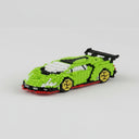 Groene auto | Bouwsteentjes