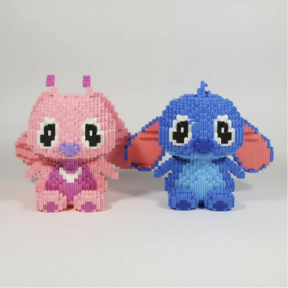 Verdrietig blauw wezen | Bouwsteentjes