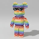 Regenboog beer | Bouwsteentjes