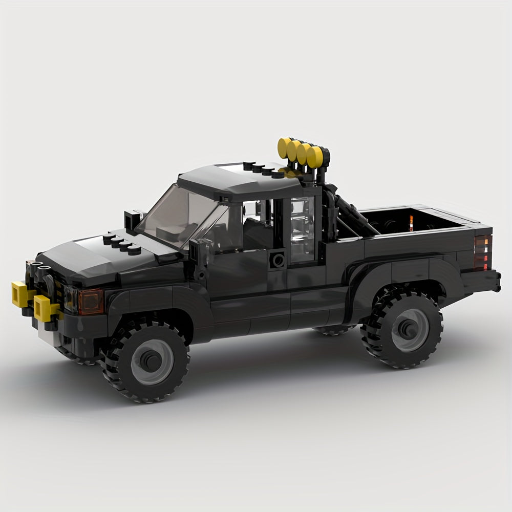 Zwarte Pick-up | Bouwsteentjes