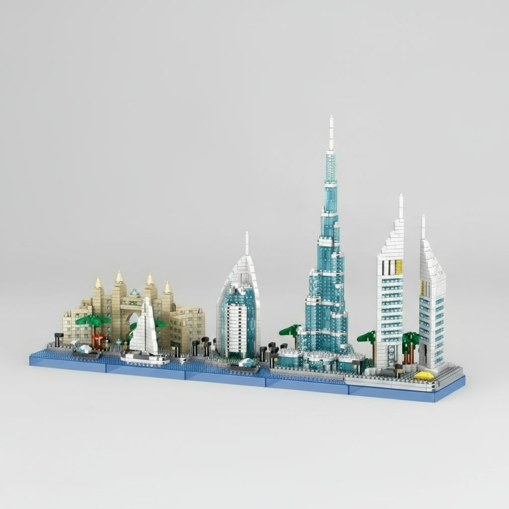 Dubai gebouwen | Bouwsteentjes