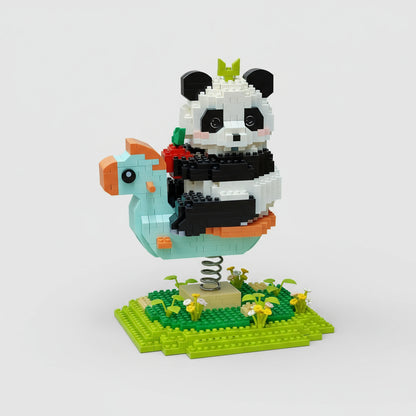Panda op wip | Bouwsteentjes