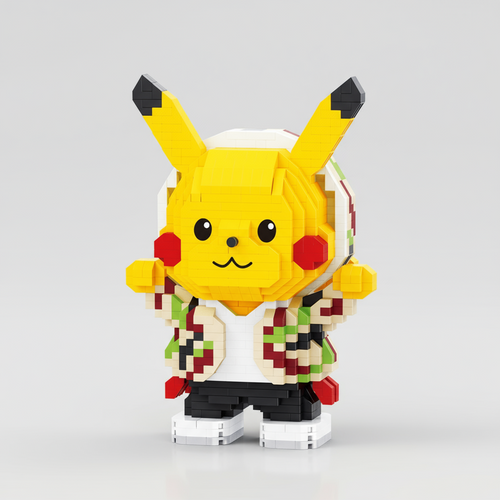 Cool Geel Bliksembeest Bouwblokjes