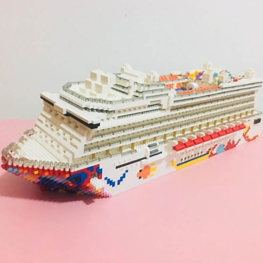 Cruiseschip Bouwblokjes