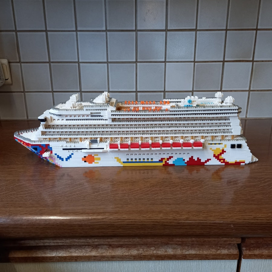 Cruiseschip Bouwblokjes