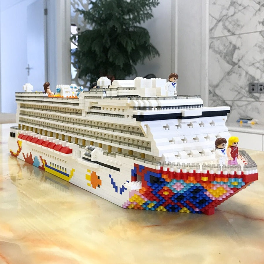 Cruiseschip Bouwblokjes