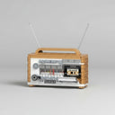 Retro radio | Bouwsteentjes