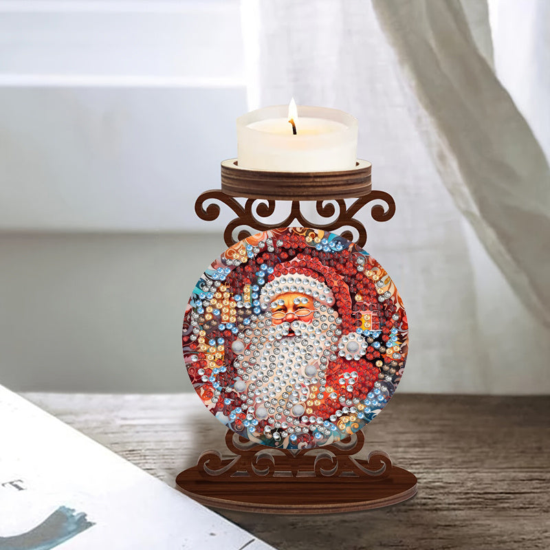 Kerstman | kaarshouder | Diamond Painting
