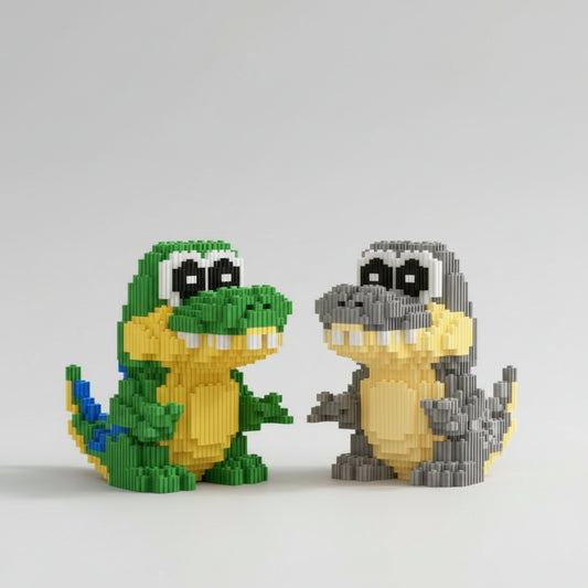 Krokodillen | Bouwsteentjes