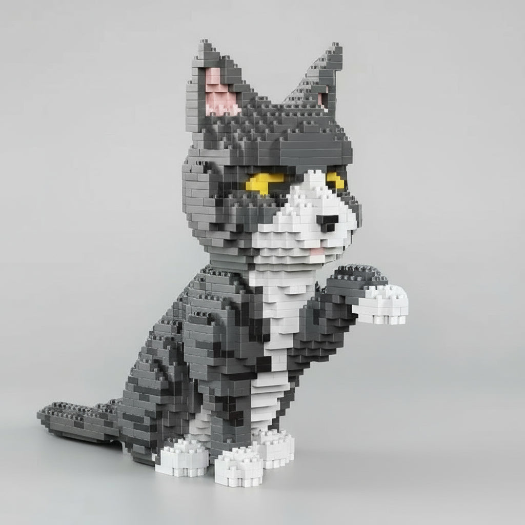 Grijze Kat | Bouwsteentjes