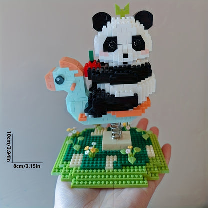 Panda op wip | Bouwsteentjes