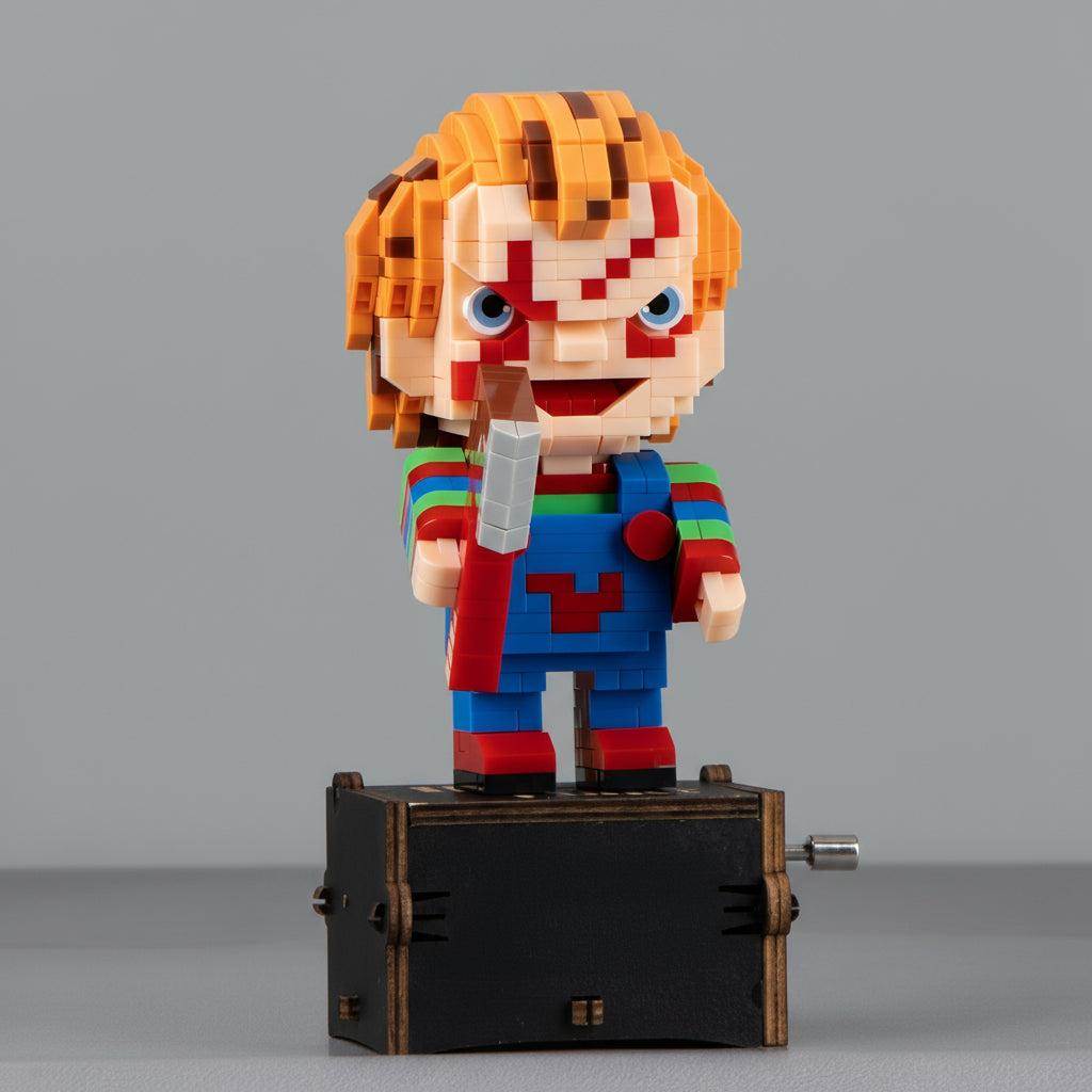 Halloween houthakker | Bouwsteentjes