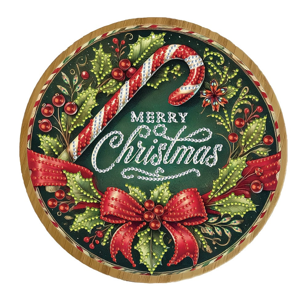 Merry Christmas | Dienblad | Diamond painting