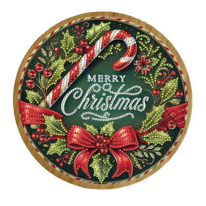 Merry Christmas | Dienblad | Diamond painting