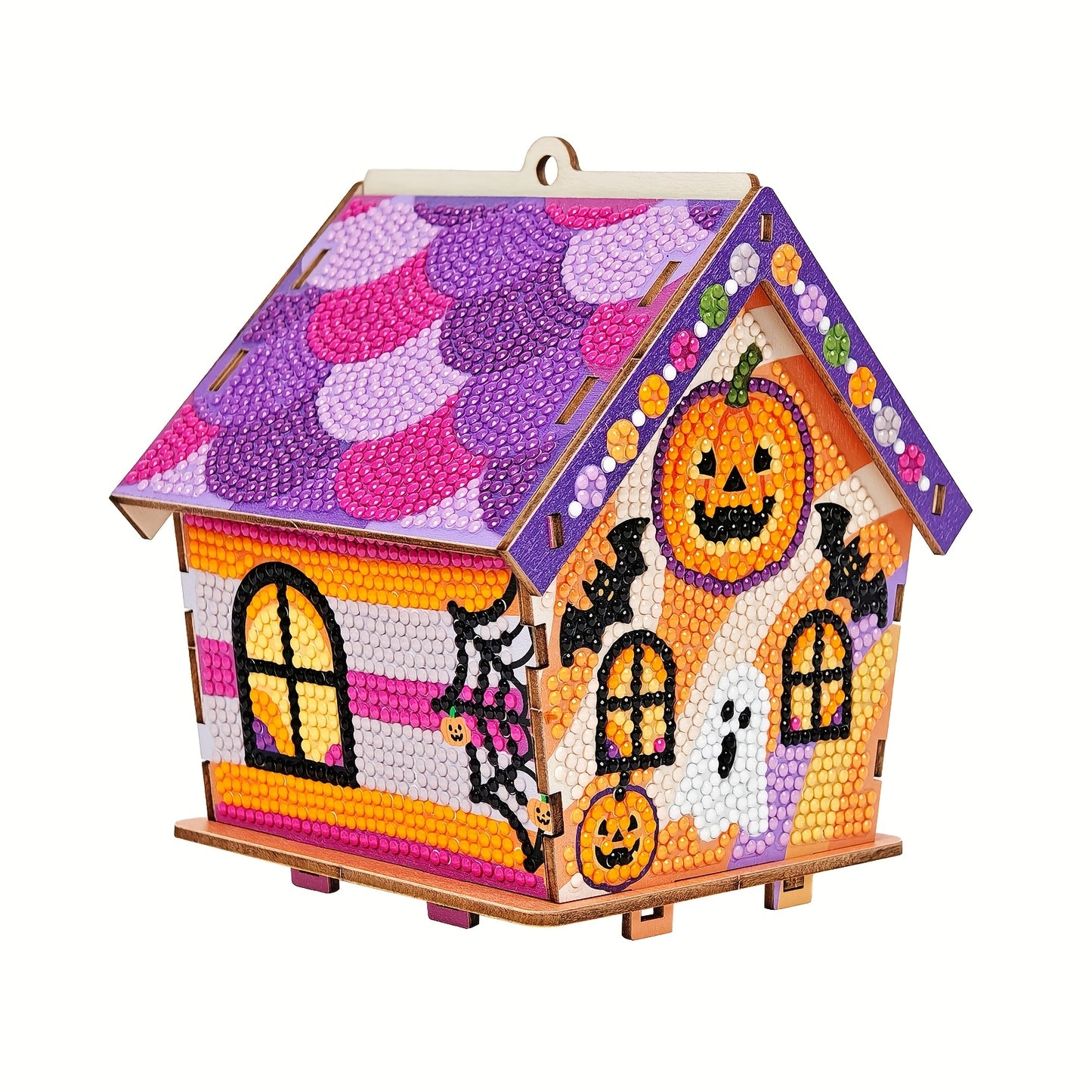 Halloween huisje | hanger | Diamond painting