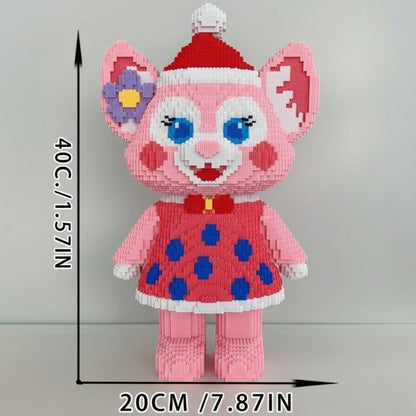 Vos met stippenjurk | Bouwsteentjes