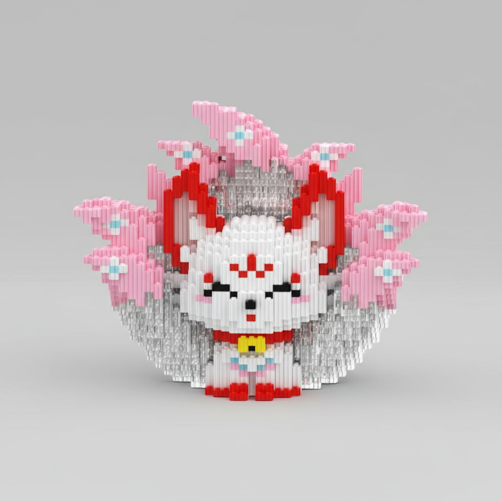 Negenstaartje | Bouwsteentjes