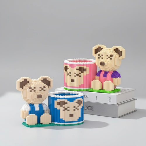 Beer pennenbakjes | Bouwsteentjes