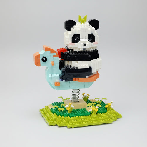 Panda op wip | Bouwsteentjes