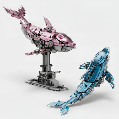 Bewegende Dolfijn | Bouwsteentjes