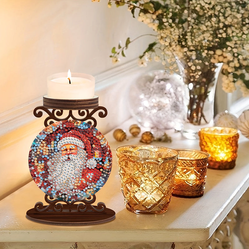 Kerstman | kaarshouder | Diamond Painting