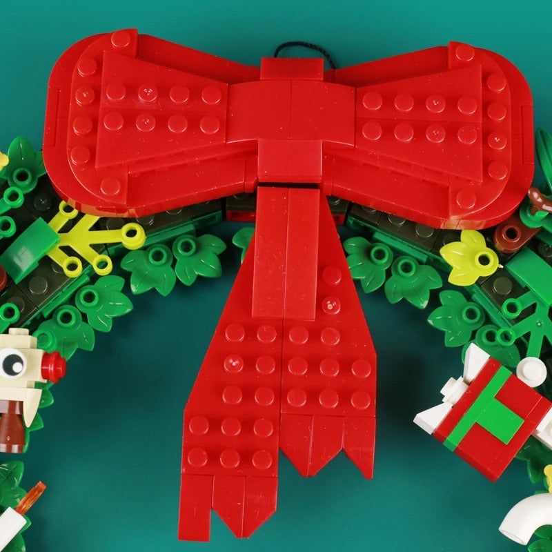 Kerst krans | Bouwsteentjes