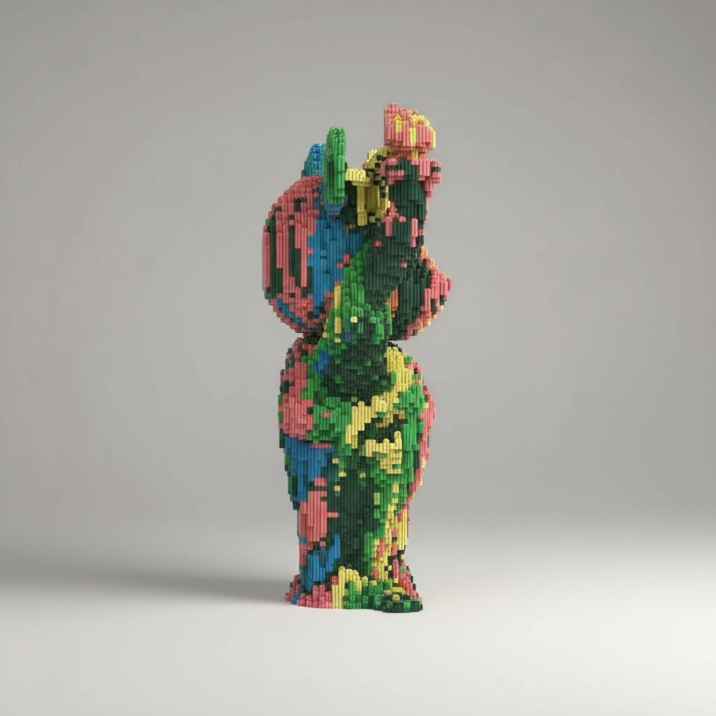 MEGA Beer vrijheidsbeeld | Bouwsteentjes