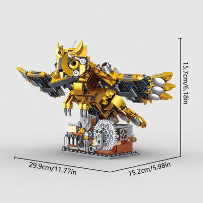 Bewegende Uil | Bouwsteentjes