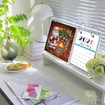 Kerstman | Staande kalender  | Diamond painting