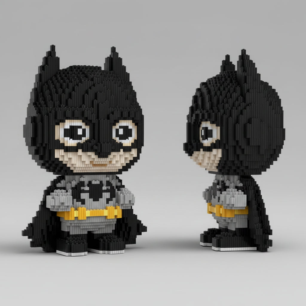 Grote stoere superheld | Bouwsteentjes