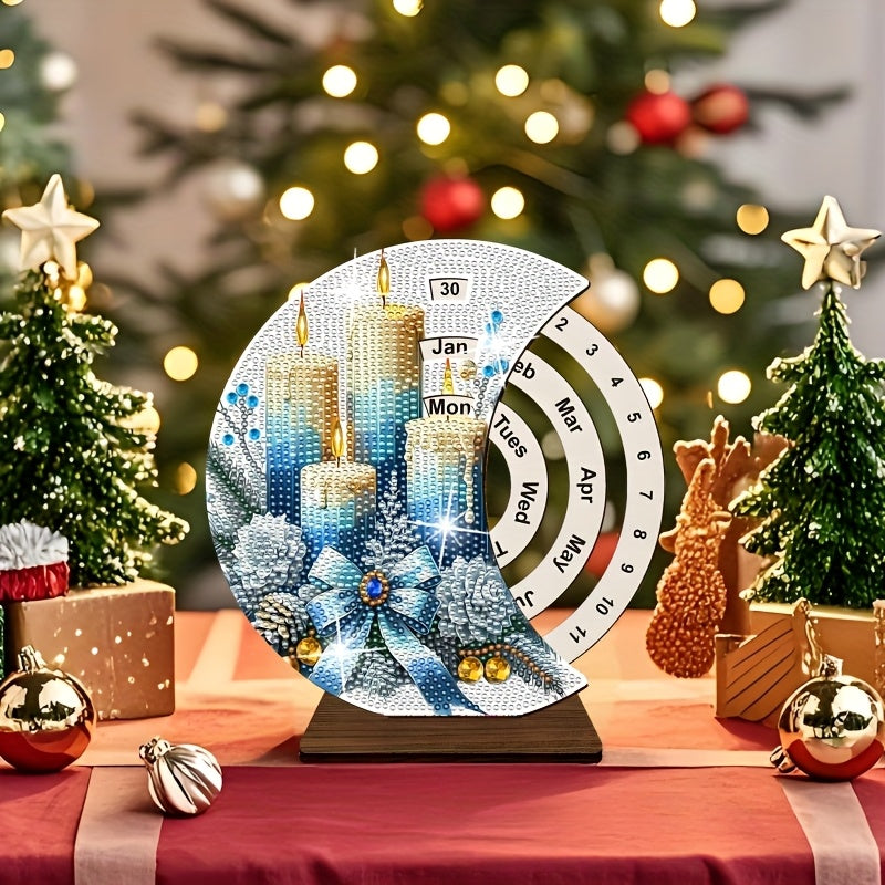 Kaarsen | Kalender | Diamond painting