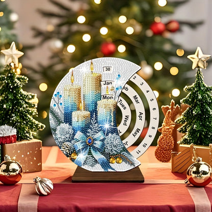 Kaarsen | Kalender | Diamond painting