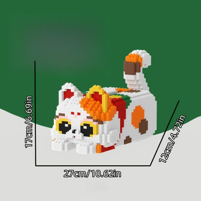 Katten tissue box  | Bouwsteentjes